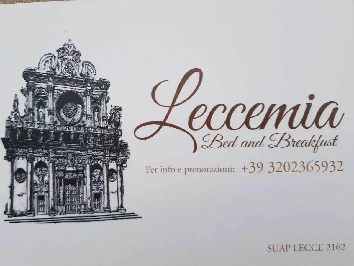 Bed & Breakfast Leccemia B&B